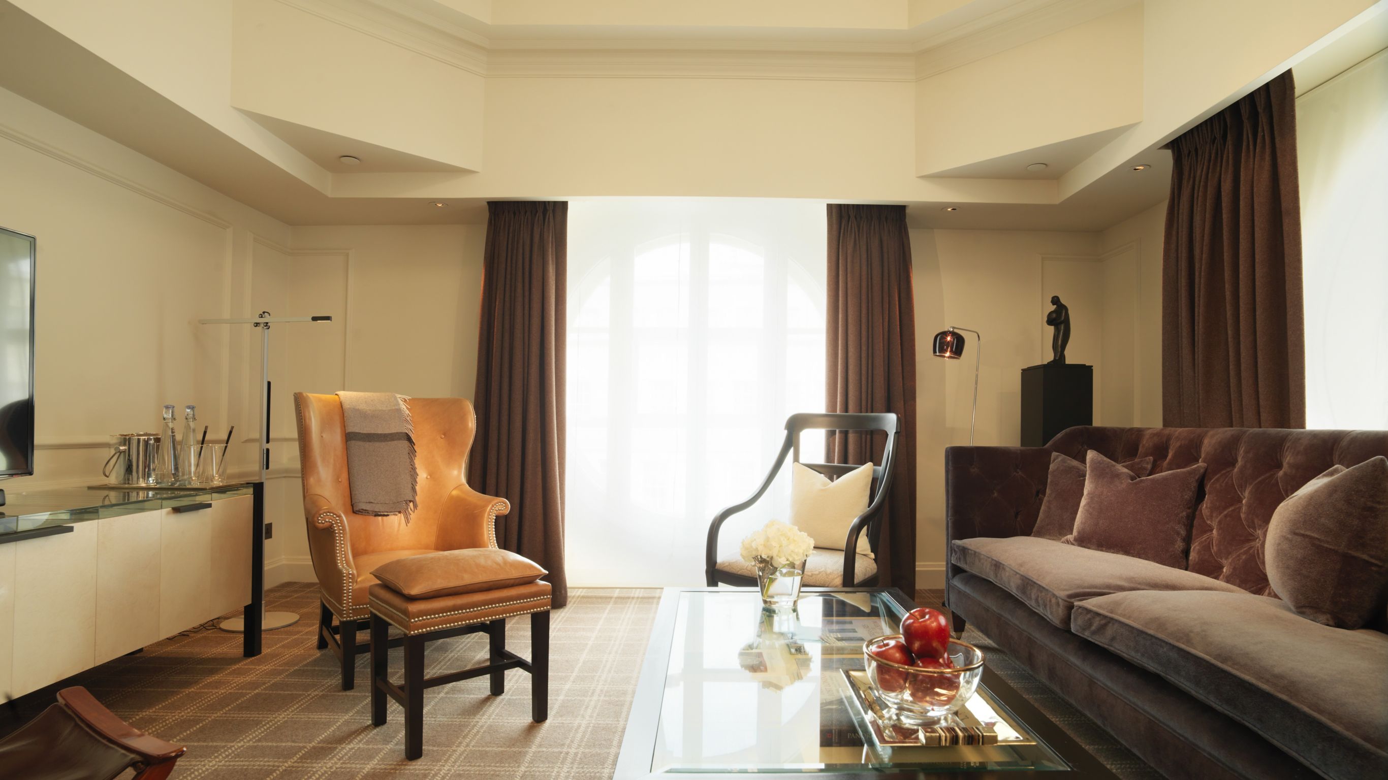 穹顶别墅卧室（伦敦瑰丽酒店）